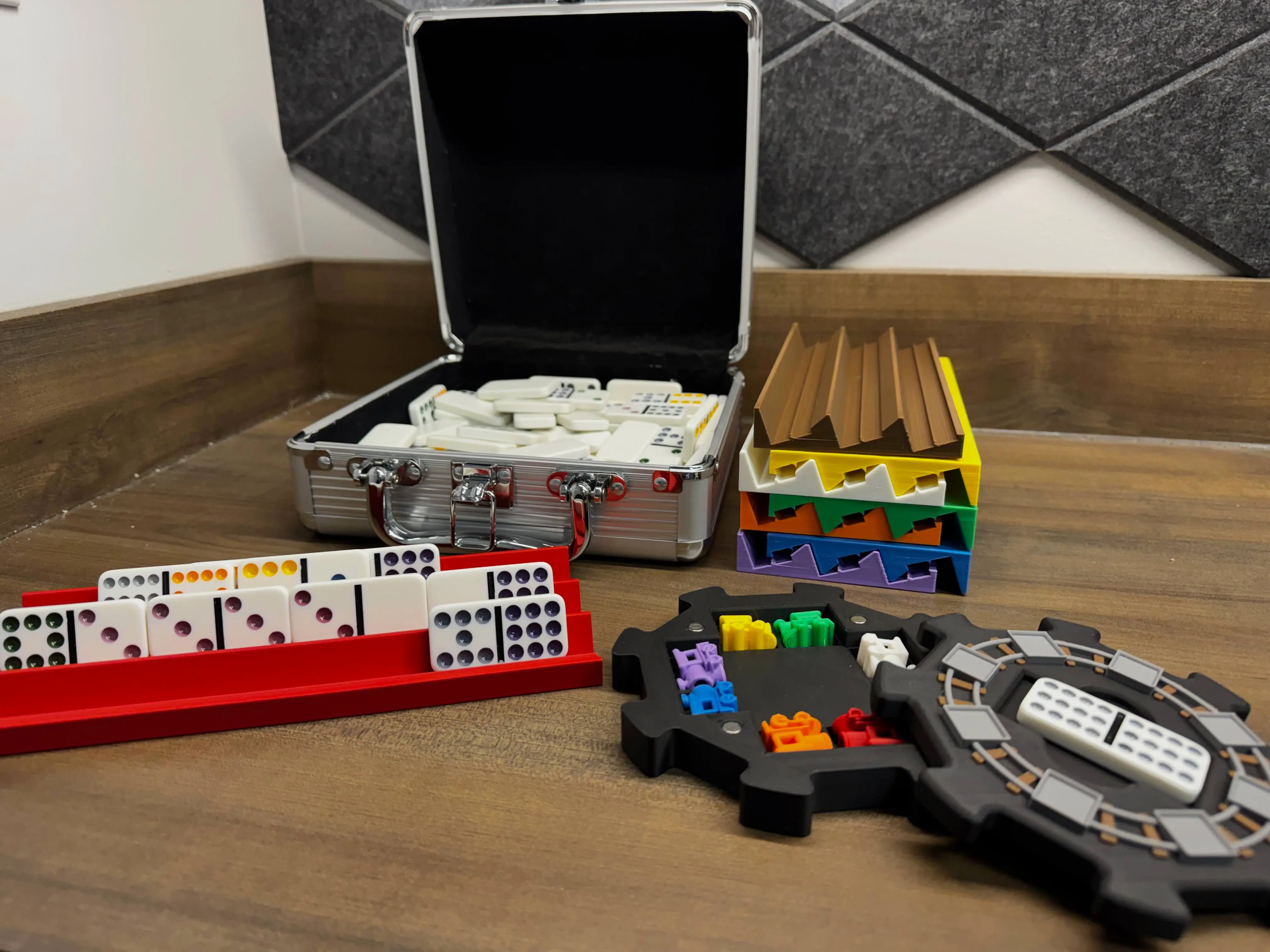 Mexican Trains Dominoes Piece Upgrades